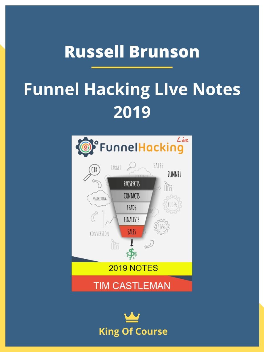 Russell Brunson Full Event PDF's Funnel Hacking Live Notes 2019 